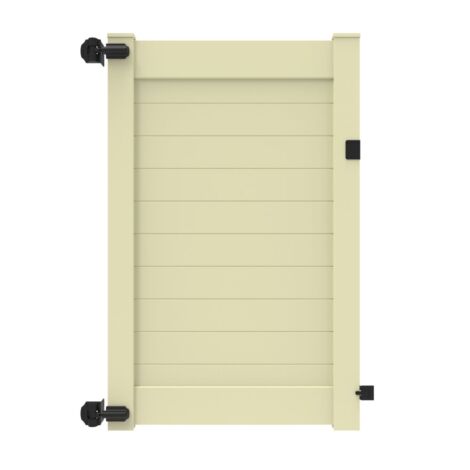 6' H x58" W Horizontal Chesapeake Walk Gate Tan