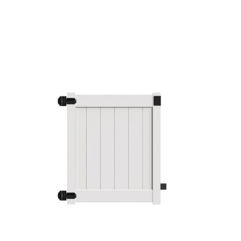 4'H x46" W Norfolk Walk Gate White