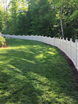 5"x5"x108" Chesapeake Corner Post Solid Gray 