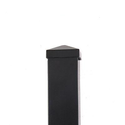 2½X2½X70"x.125" Heavy Duty Blank Post Blk