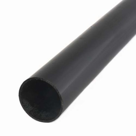Residential Black Framework -  2 1/2" x 7' .065 Terminal Post 