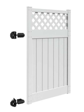 6'x46" Harrington Walk Gate White