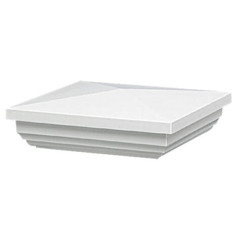 5"x5" New England Post Top White