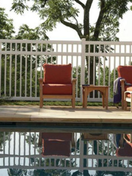 5'x8' Hopewell Traditional Closed Picket Tan