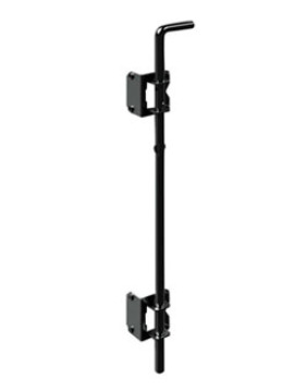 Black Aluminum 24" Heavy Duty Drop Rod for Alum