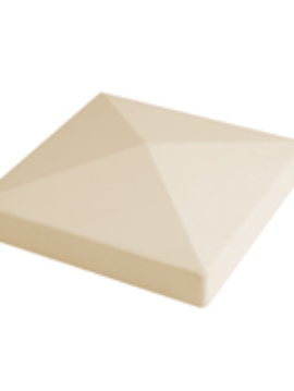 5"x5" Pyramid Post Top Tan