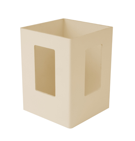 5"x 5"x 60" 2 Rail  Corner Post Tan