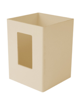 5"x 5"x 84" 3 Rail  End/Gate Post Tan