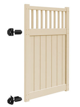 6'x46" Chestertown Walk Gate Tan 