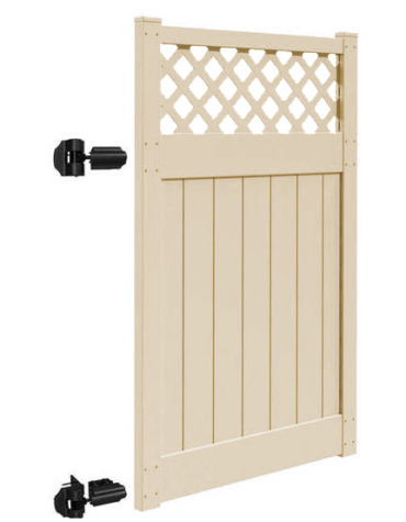 6'x46" Harrington Walk Gate Tan