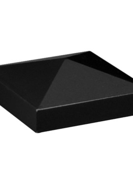 Black Aluminum 2" Pyramid Cap Replacement